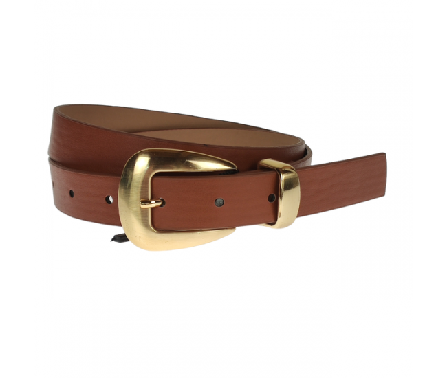 Curea dama, casual-eleganta, din piele ecologica, latime 2.5 cm, rosu - CRD025R