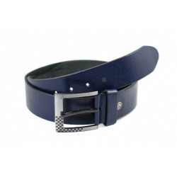 Curea casual barbati din piele naturala - Bleumarin DR-400CKBLM4