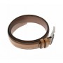 Curea barbati eleganta, din piele naturala, maro brun 3.5 cm - DR002BRUN