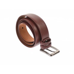 Curea barbati eleganta, din piele ecologica maro 3.5 cm - DR1320MECO