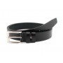 Curea barbati eleganta din piele naturala neagra DR1439N