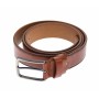 Curea barbati eleganta, din piele ecologica, maro coniac 3.5 cm - DR1500CON