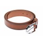Curea barbati eleganta, din piele naturala, maro coniac 3.5 cm - DR1526CON