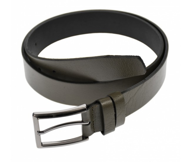 Curea barbati eleganta, din piele naturala, gri 3.2cm - DR1GRI45 Curea barbati eleganta, din piele naturala, gri 3.2cm - DR1GRI45