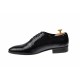 Pantofi barbati lux - eleganti din piele naturala negri - cod 024CROCO1N