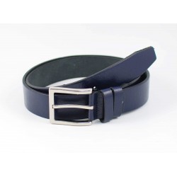 Curea eleganta barbati din piele naturala - Bleumarin DR1-CKBLM