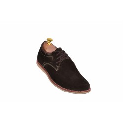 Pantofi casual, sport barbati din piele naturala intoarsa 881MVEL