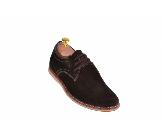 Pantofi casual, sport barbati din piele naturala intoarsa 881MVEL