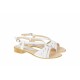 Sandale dama albe, din piele naturala, ROVI Design - S36A