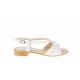 Sandale dama albe, din piele naturala, ROVI Design - S36A