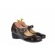 Pantofi dama, casual, din piele naturala box si piele intoarsa, foarte comozi - P13MM