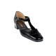Pantofi dama piele naturala cu varf lacuit - eleganti S1NLAC