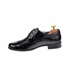 Pantofi dama negri casual din piele naturala P10NNBOXLAC