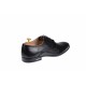 Pantofi barbati eleganti din piele naturala de culoare neagra PNOU371N