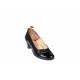 Pantofi dama comozi si eleganti, piele naturala, toc de 5 cm - P7201N