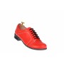 Pantofi rosii dama casual din piele naturala - RED1R