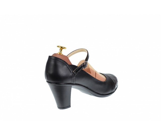 Pantofi dama eleganti din piele naturala - P13423NLAC