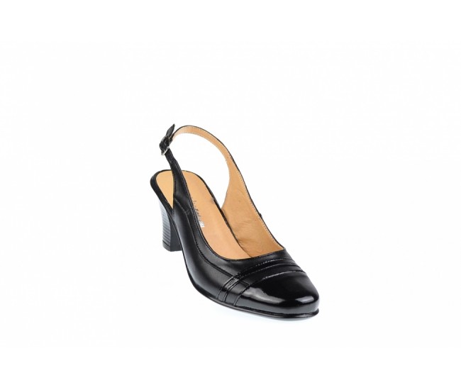 Pantofi dama eleganti, decupati din piele naturala - Made in Romania S301NLAC