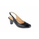 Pantofi dama eleganti, decupati din piele naturala - Made in Romania S301NLAC