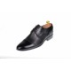 Pantofi de gala barbati, eleganti, din piele naturala in combinatie cu piele lac -  016BOXLAC