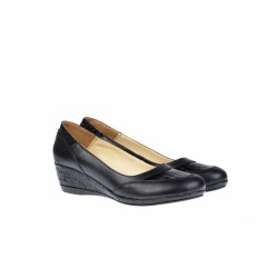 Pantofi dama piele naturala cu platforma - Made in Romania P12N
