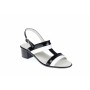 Sandale dama din piele naturala cu toc de 5cm - S7AN