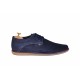 Pantofi barbati sport - casual din piele naturala bleumarin TENVEL338BLU