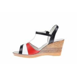 Sandale dama din piele naturala DENY - S45R2AN