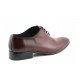 Pantofi barbati lux - eleganti din piele naturala bordo - 024VIS