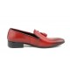 Pantofi barbati eleganti, rosii din piele naturala - L036RED