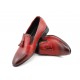 Pantofi barbati eleganti, rosii din piele naturala - 036RED