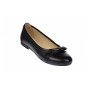 Balerini dama, negri,  casual, din piele naturala - Made in Romania FLONBOX