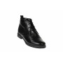 Ghete dama negre, casual, din piele naturala - G02NBOX