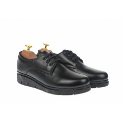 Oferta marimea 39, 40 -  pantofi dama casual din piele naturala box - LMIONBOX