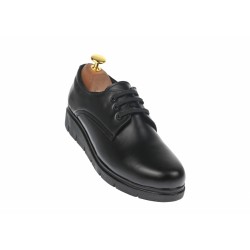 Oferta marimea 39, 40 -  pantofi dama casual din piele naturala box - LMIONBOX