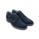 Oferta marimea 37, 39, 40, 41, 42, 43, 45 -Pantofi barbati casual, eleganti din piele naturala intoarsa bleumarin - LPAVELBLM