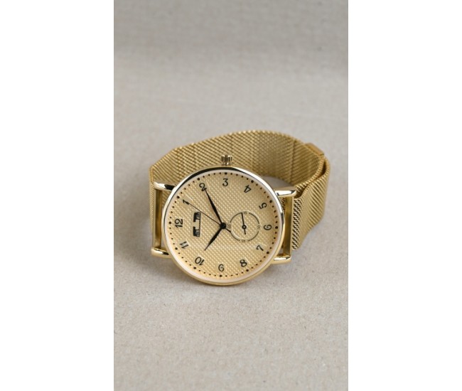 Ceas dama Matteo Ferari casual-elegant, Gold - MF174GDGOLD