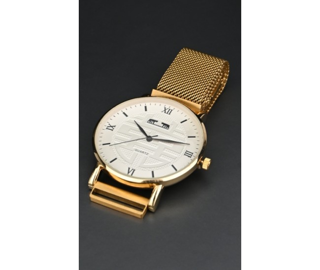 Ceas dama Matteo Ferari casual-elegant, PINK GOLD - MF175GBGOLD