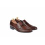 Pantofi barbati eleganti, cu elastic, piele naturala, maro, EVOLUTION 2 - ELION13M