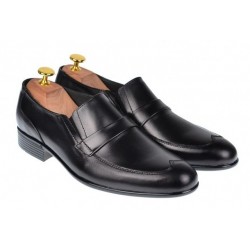 Pantofi barbati negri office eleganti din piele naturala Elion ELY13N