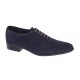 Pantofi eleganti barbati din piele naturala antilopa - Enzo Bleumarin Velur