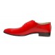 Pantofi barbati eleganti, din piele naturala, rosu, Enzo Class - GKR