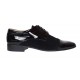 Pantofi eleganti barbati din piele naturala intoarsa cu varf lac - Enzo Top GKR