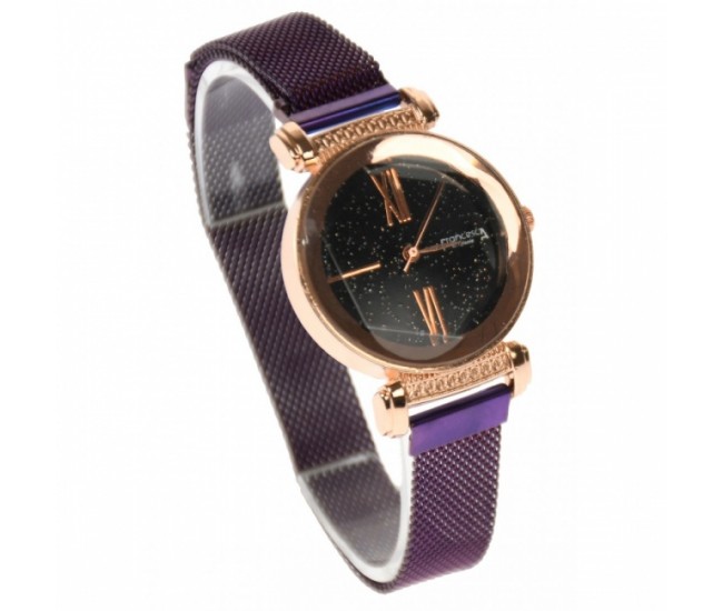 Ceas Dama Francesca di Geneva bronz/violet - F03205