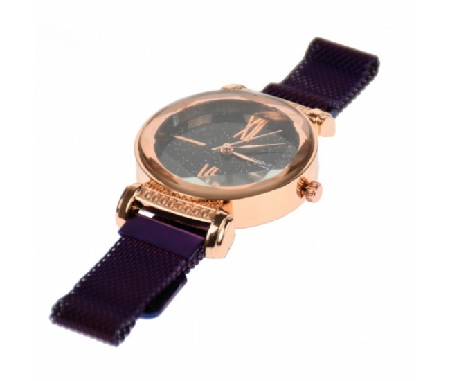 Ceas Dama Francesca di Geneva bronz/violet - F03205