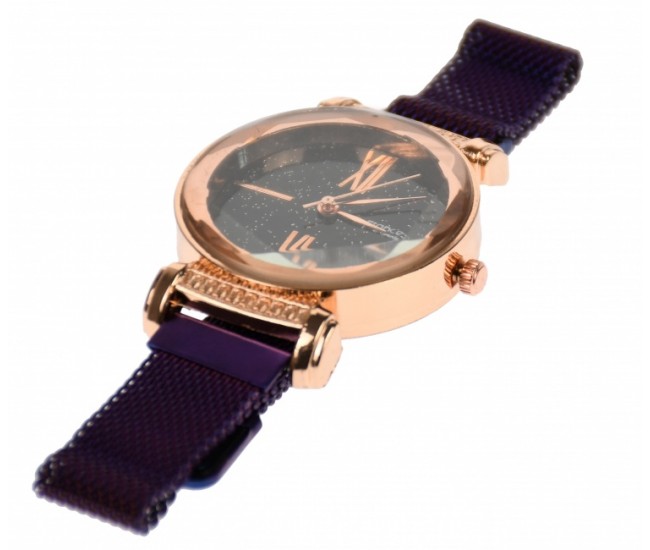 Ceas Dama Francesca di Geneva bronz/violet - F03205