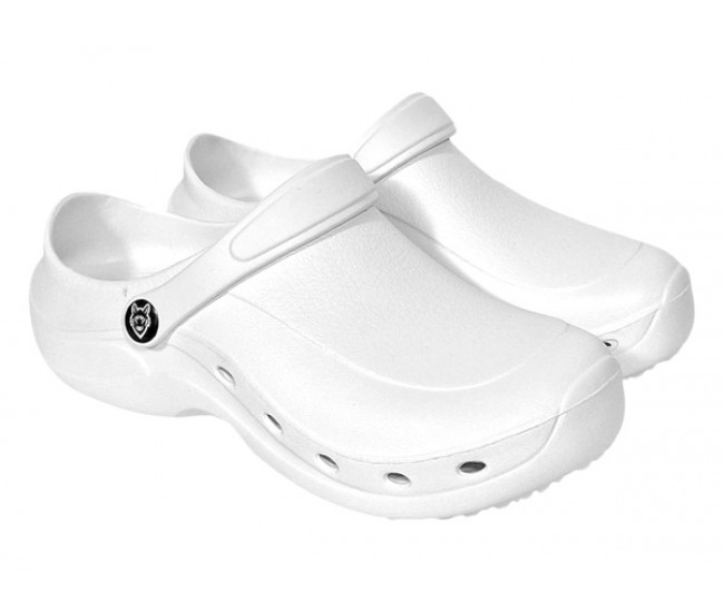 Saboti dama extrem de comozi Flame F9002, Alb - Marimea 37