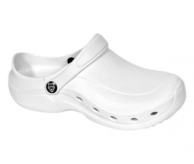 Saboti dama extrem de comozi Flame F9002, Alb - Marimea 37