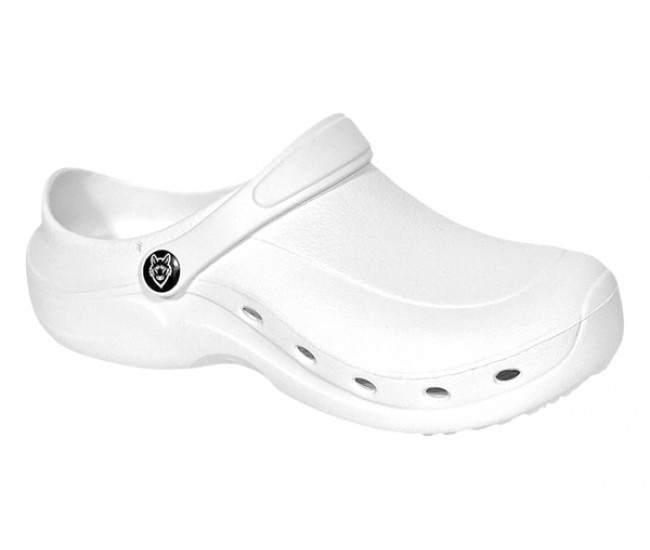 Saboti dama extrem de comozi Flame F9002, Alb - Marimea 37