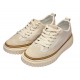 Pantofi dama casual din piele naturala Bej - Medina GSK3013B